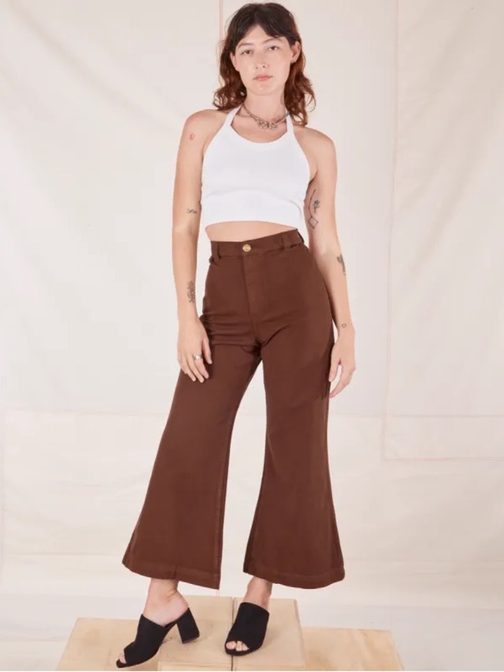 Big Bud Press - Bell Bottoms in Fudgesicle brown